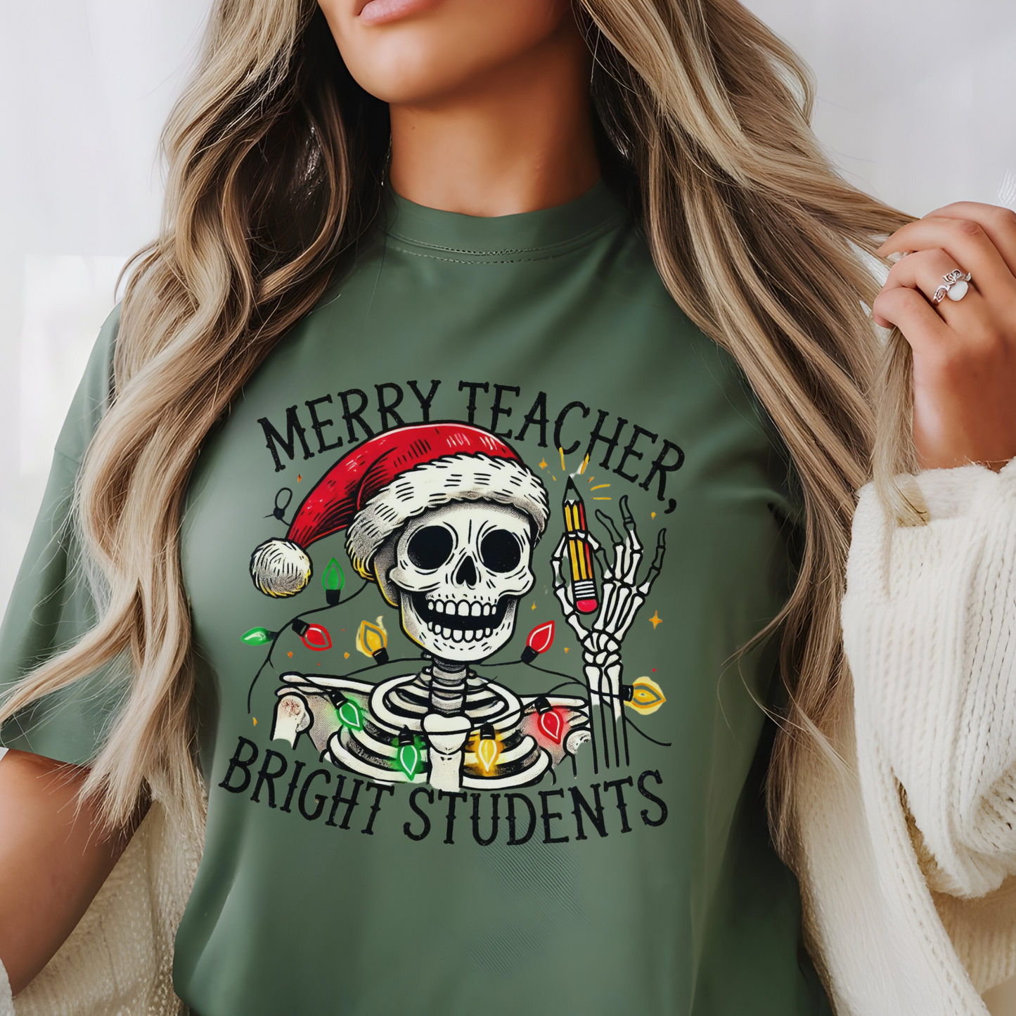 Christmas Teacher Tee