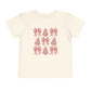 Toddler Tee Christmas Tree Cakes and Bows