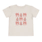 Toddler Tee Christmas Tree Cakes and Bows